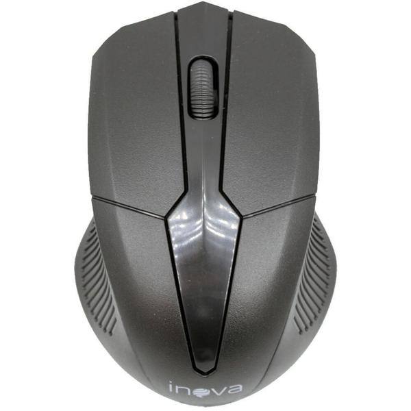 Imagem de Teclado e Mouse Óptico Usb sem Fio 2.4G Inova - KEY-8388