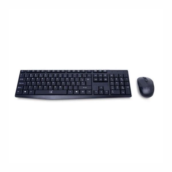 Imagem de Teclado e Mouse sem fio ARTECK 2 EM 1 RF2.4G Super Silencioso 1600 DPI Preto - Maxprint 60000070