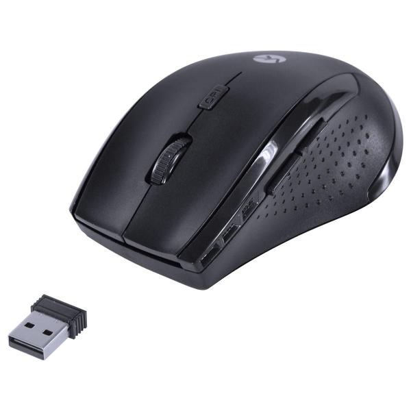 Imagem de Teclado E Mouse Sem Fio Dynamic Abnt2/1200Dpi Preto Usb - D