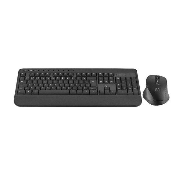 Imagem de Teclado e Mouse Sem Fio Multi CS1200, USB, Bluetooth, 3200DPI, Preto - TC301