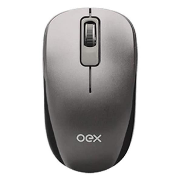 Imagem de Teclado e mouse sem fio pop+ tm410 preto cinza oex