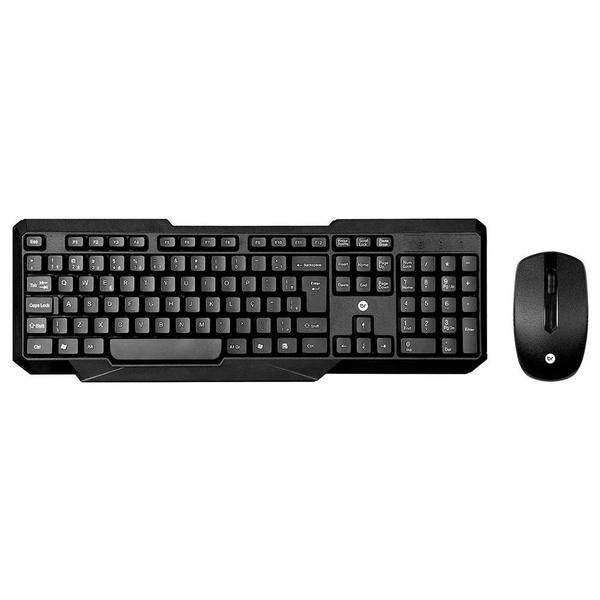 Imagem de Teclado e Mouse Sem Fio Slim Bright 0055