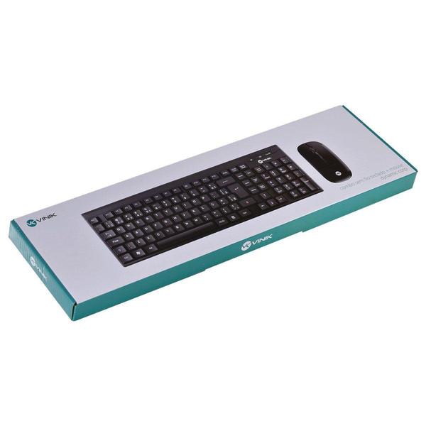 Imagem de Teclado e mouse sem fio usb dynamic corp abnt2/1600 dpi preto - cmw200 - Vinik