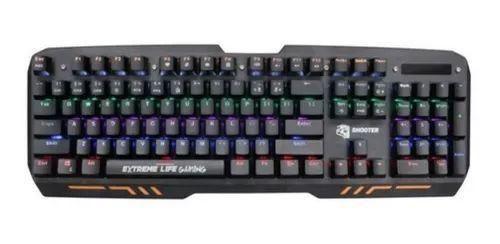 Imagem de Teclado Elg TGMS Shooter Mecanico Gamer USB