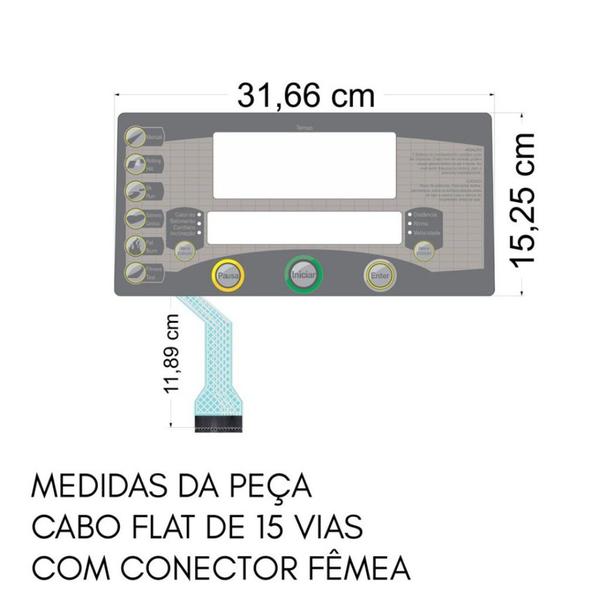 Imagem de Teclado Esteira Matrix T1x - Cód 2062 (Pinado Fêmea)