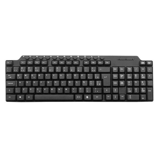 Imagem de Teclado EVUS USB Multimidia TC-04 Preto