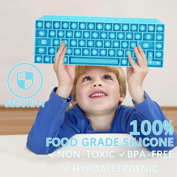 Imagem de Teclado Fidget Toy BE Beautiful Earth Pop Bubble Silicone