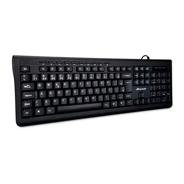 Imagem de Teclado Fortrek MKL-101 USB ABNT2 Cor Preto PT-BR