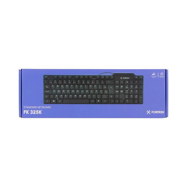 Imagem de Teclado Fortrek SKL-106 Standard FK325K  USB Preto - AC2913