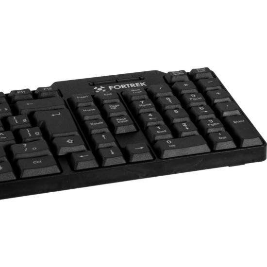 Imagem de Teclado Fortrek SKL-106 Standard USB Preto FK 325K