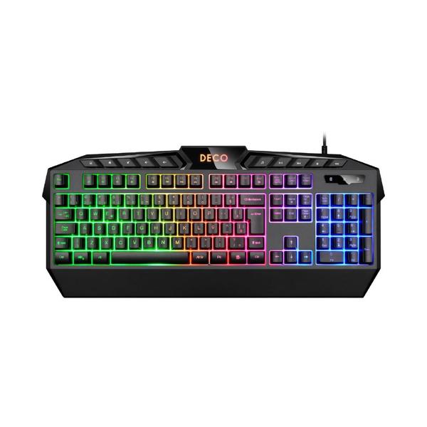 Imagem de Teclado Gamer 106 Teclas Membrana RGB