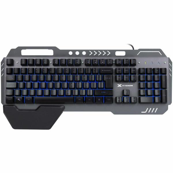 Imagem de Teclado Gamer Armor Abnt2 Multimidia Led 7 Cores 1.8 M Usb Sensacao Mecanica Apoio De Pulso Magnetico - Gt500 F018