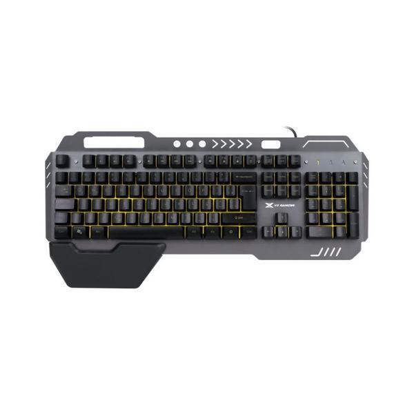 Imagem de Teclado Gamer Armor Abnt2 Multimidia Led 7 Cores 1.8 Metros Usb - GT500