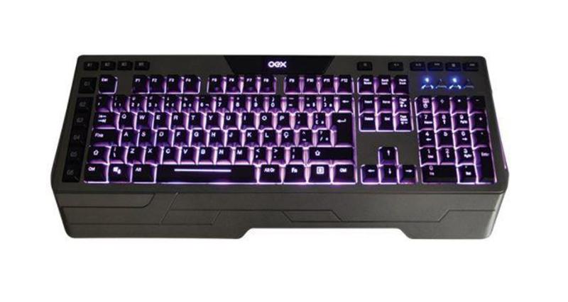 Imagem de Teclado gamer blade oex função macro anti-ghosting led 3 cores tc203