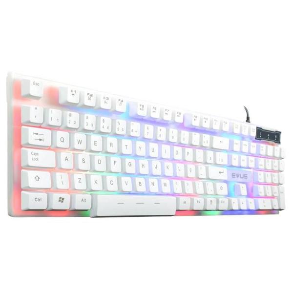 Imagem de Teclado Gamer Branco Evus Tc-10W