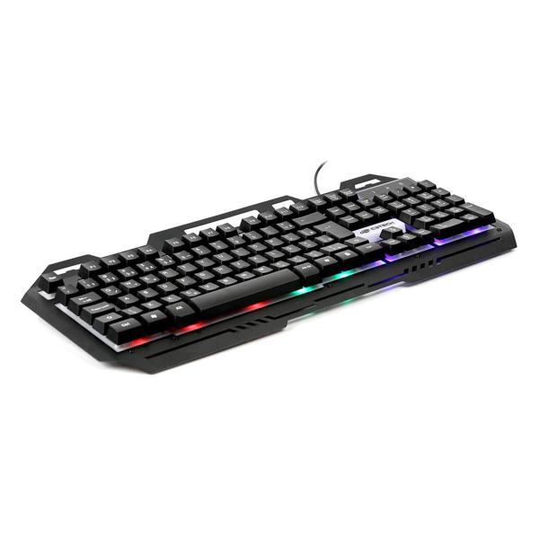 Imagem de Teclado Gamer C3Tech Kg-40Bk, Usb 2.0, Abnt2, Led Rgb, Preto