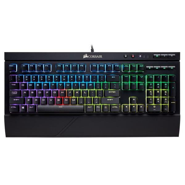 Imagem de Teclado Gamer Corsair K68 RGB USB CH-9102010-Na - Preto (Ingles)