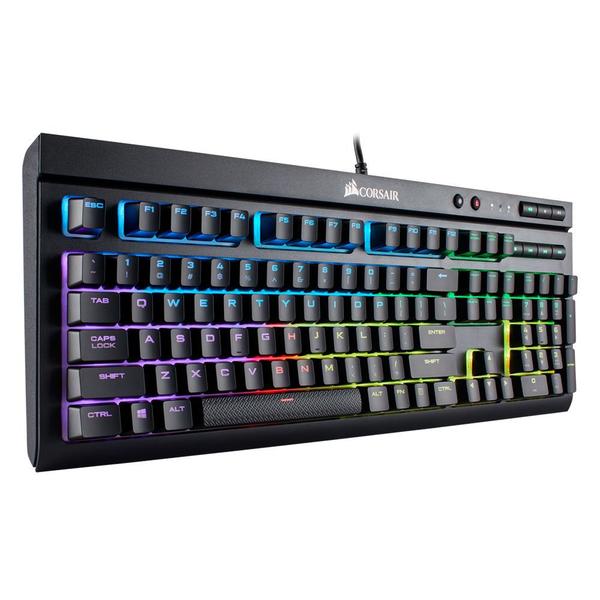 Imagem de Teclado Gamer Corsair K68 RGB USB CH-9102010-Na - Preto (Ingles)