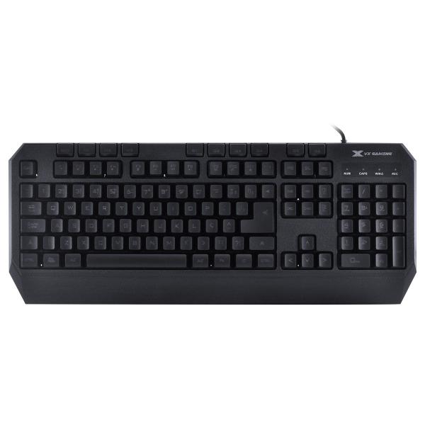 Imagem de Teclado Gamer Draco Com Macros, Multimidia Led 3 Cores Cabo 1.8 Metros Abnt2 Preto - Gt400