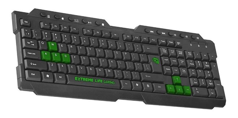 Imagem de Teclado Gamer Dragon War Abnt2 Com 10 Teclas Multimídia Tgdw