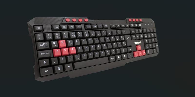 Imagem de Teclado gamer eg209 shey com fio - evolut