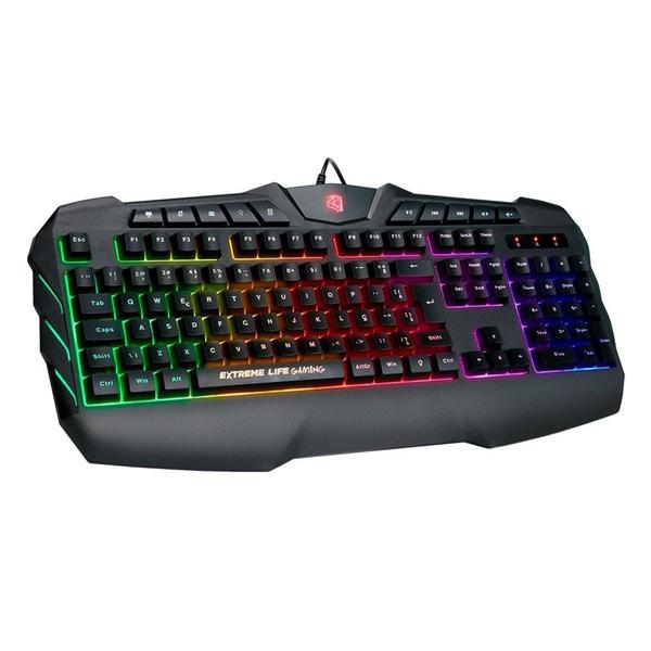 Imagem de Teclado Gamer ELG Hybrid Mecânico Pulse Fire Preto com Led