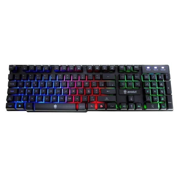 Imagem de Teclado Gamer Evolut EG206 Hawke Com Fio