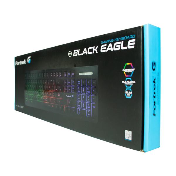 Imagem de Teclado Gamer Fortrek Black Eagle Rgb Abnt2 Preto 75856