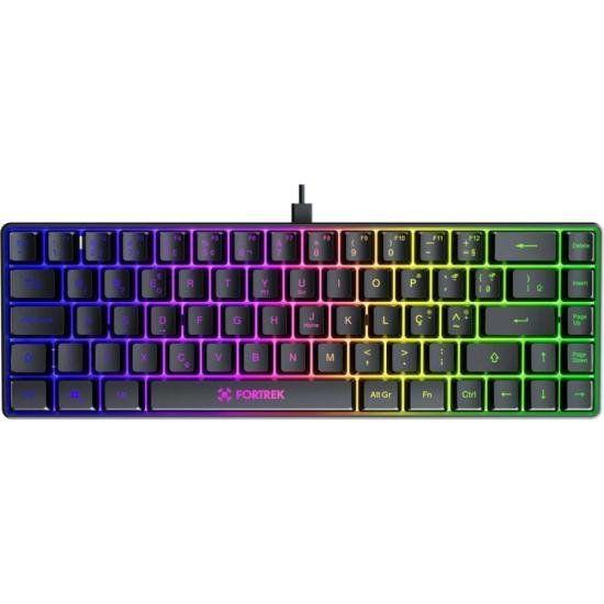 Imagem de Teclado Gamer Fortrek Fearless 65 Compact Preto