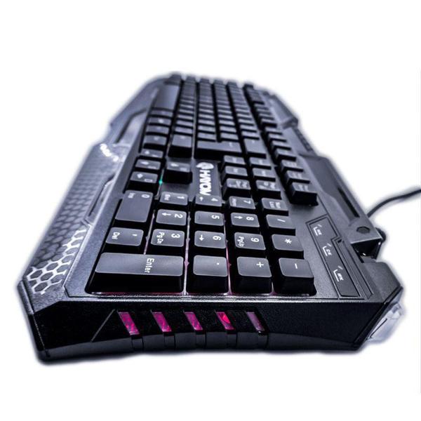 Imagem de Teclado Gamer Hayom TC3205 Preto com iluminação LED