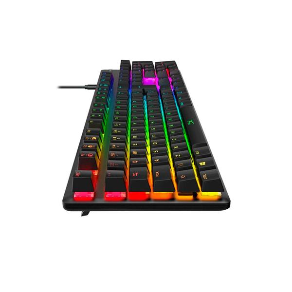 Teclado Gamer Kingston Hyperx Alloy Origins / RGB - Preto (HX-KB6BLX-BR) Imagem de Teclado Gamer Kingston Hyperx Alloy Origins / RGB - Preto (HX-KB6BLX-BR)