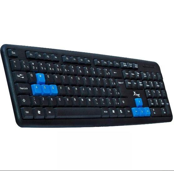 Imagem de Teclado Gamer Knup Com Fio Pc Notebook Usb