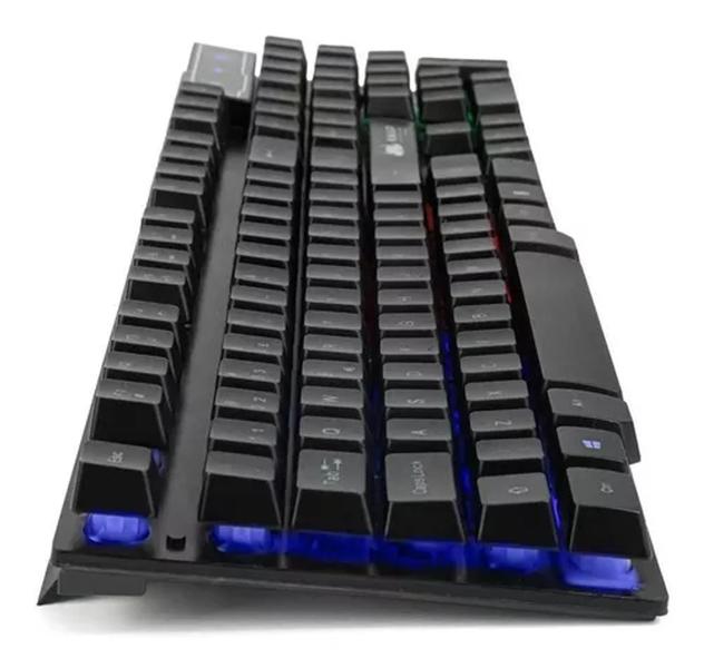 Teclado Gamer Knup Kp-2043/a Qwerty Português Brasil Imagem de Teclado Gamer Knup Kp-2043/a Qwerty Português Brasil