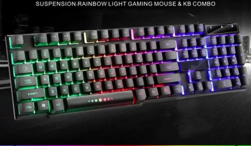 Teclado Gamer Knup Kp-2043/a Qwerty Português Brasil Imagem de Teclado Gamer Knup Kp-2043/a Qwerty Português Brasil