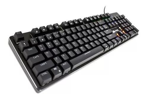 Imagem de Teclado Gamer Led Rgb Semi Mecanic0 Knup Kp-2051 Qwerty