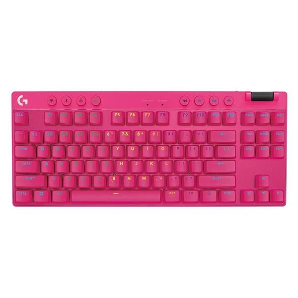 Teclado Gamer Logitech G Pro X TKL GX Brown 920-012154 Imagem de Teclado Gamer Logitech G Pro X TKL GX Brown 920-012154