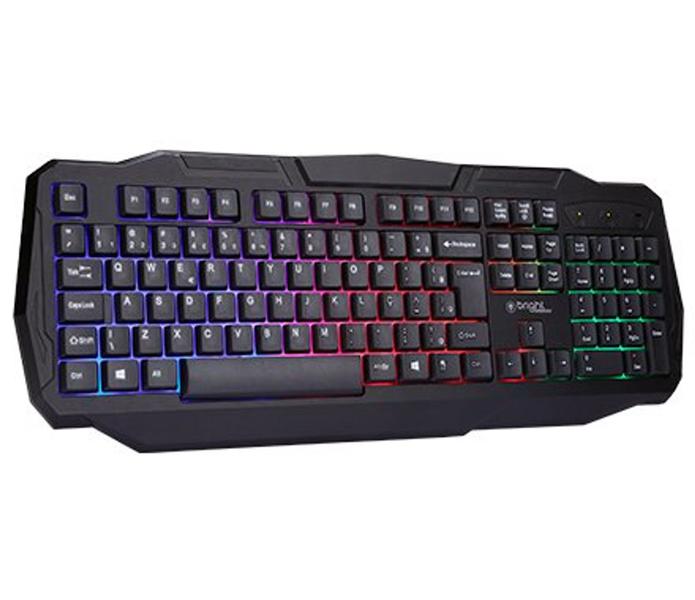 Imagem de Teclado Gamer Luminoso Bright 0464, Ideal para PCs, Playstation e Xbox.