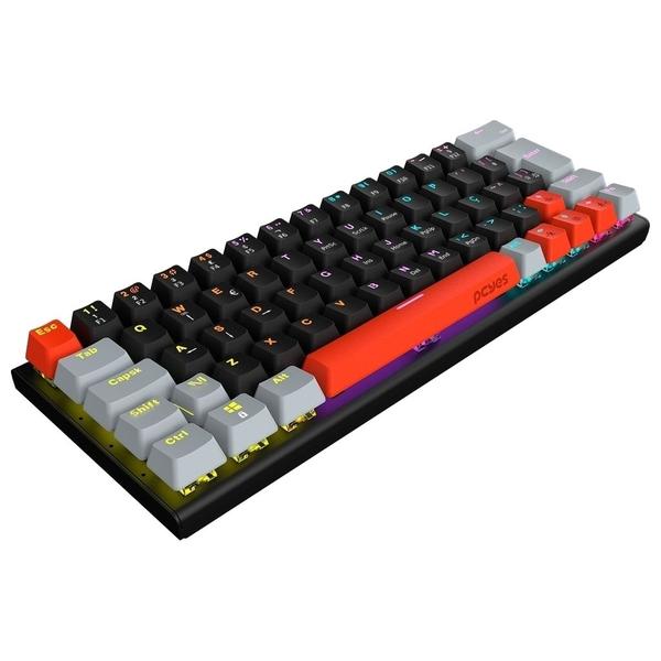 Imagem de Teclado Gamer Mecânico 60% Pcyes Kuromori,Switch Outemu Blue