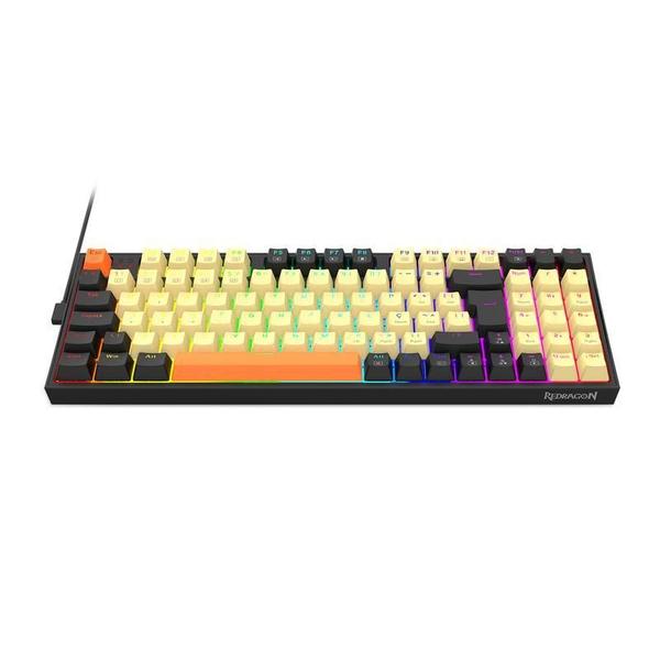 Imagem de Teclado Gamer Mecânico 96% Redragon Kitava RGB Switch Brown