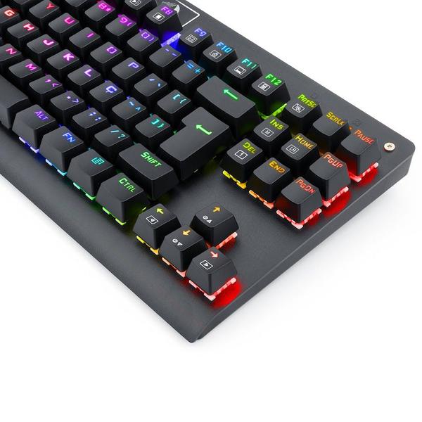 Imagem de Teclado Gamer Mecânico Dark Avenger, RGB - K568RGB-2 (PT-RED) - Redragon