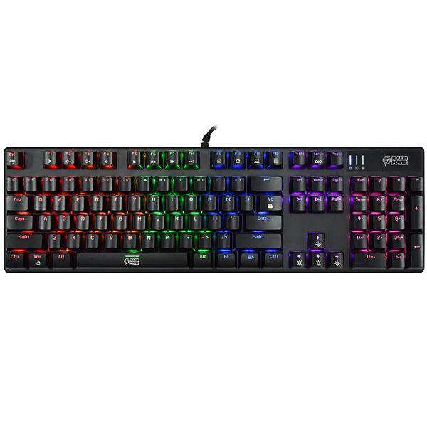 Imagem de Teclado Gamer Mecanico Flakes Power Royale FLKTM001 Ingles USB com Backlight - Preto