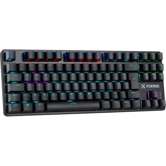 Imagem de Teclado Gamer Mecânico Fortrek Black Hawk Compact Rainbow