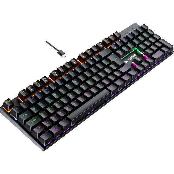 Imagem de Teclado Gamer Mecânico Fortrek Gravity 100 Fullsized Preto