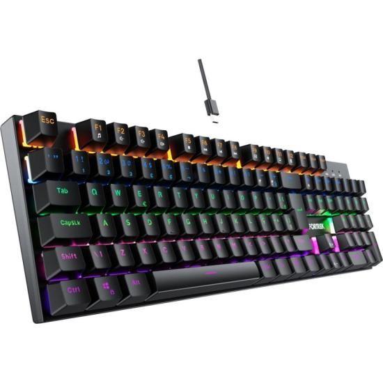 Imagem de Teclado Gamer Mecânico Fortrek Gravity 100 Fullsized Switch Outemu Red