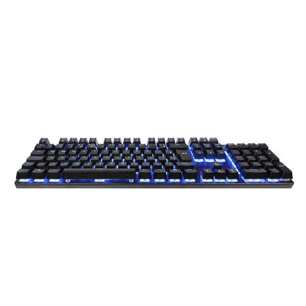 Imagem de Teclado Gamer Mecânico HP GK400F LED, Switch Blue, Anti Ghosting