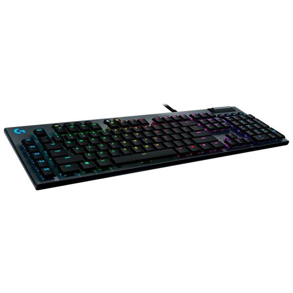 Imagem de Teclado Gamer Mecanico Logitech G815 920-008984 - com Fio - Ingles - Preto