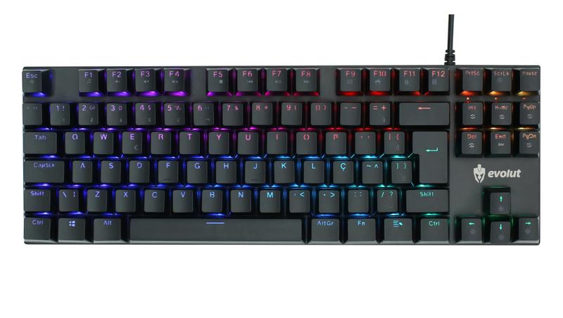 Imagem de Teclado gamer mecanico programavel eg213 shodan v2 - evolut