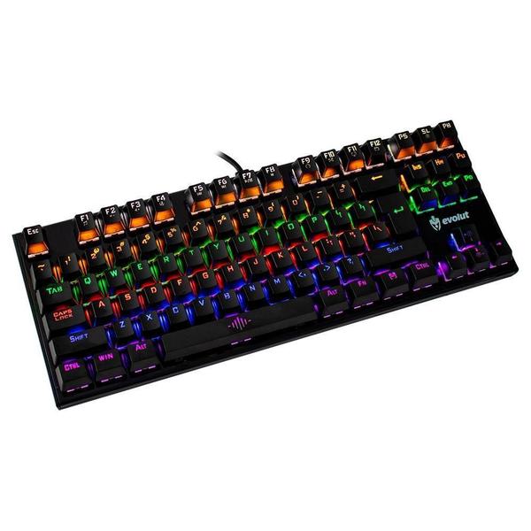 Imagem de Teclado Gamer Mecanico Programavel Eg214 Dawn Blue Switch,