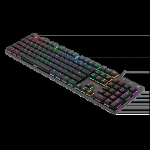 Imagem de Teclado Gamer Mecanico Redragon Shrapnel K589 RGB (US)