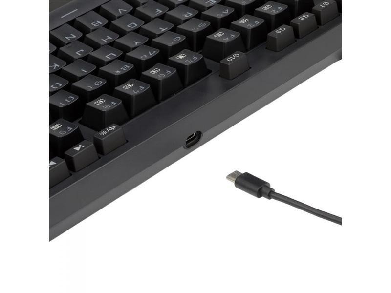 Imagem de Teclado gamer mecanico redragon vishnu, wireless, rgb, switch red, preto - k596rgb